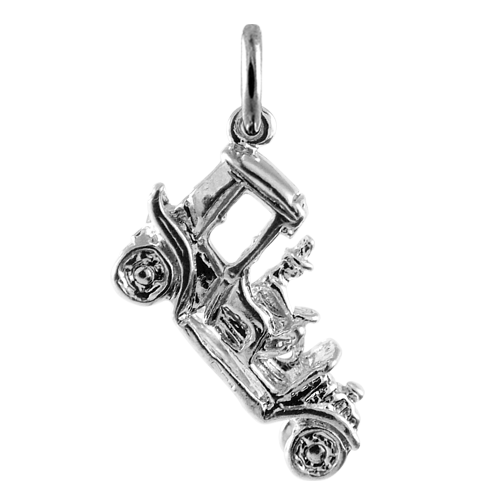 Sterling Silver Vintage Car Charm