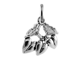 Sterling Silver Bunch of Flowers Charm