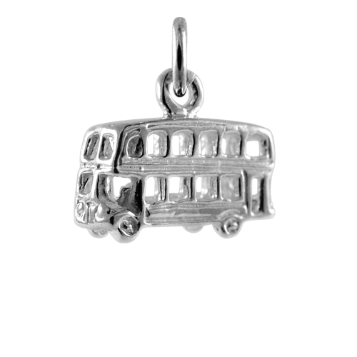 Sterling Silver Double Decker Charm