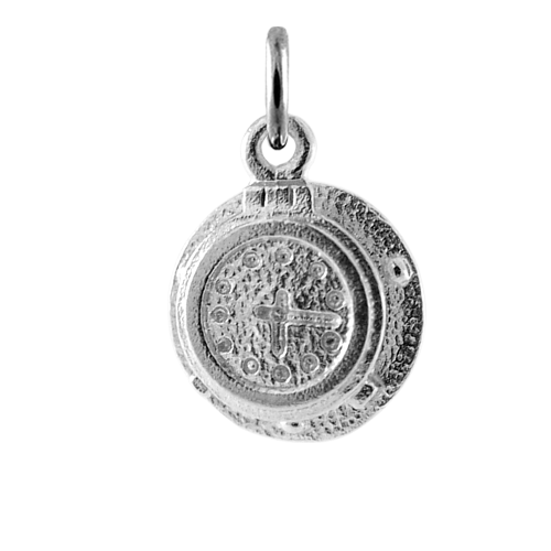 Sterling Silver Ships Portal Charm