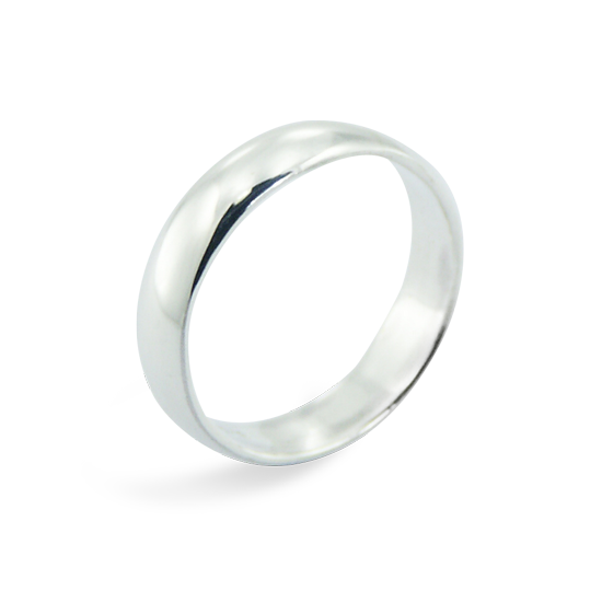 Sterling Silver 5mm Classic Ring