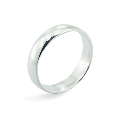 Sterling Silver 5mm Classic Ring
