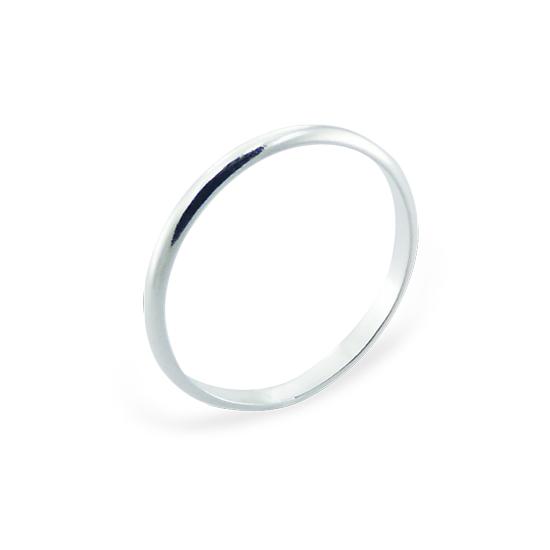 Sterling Silver 2mm Dainty Ring