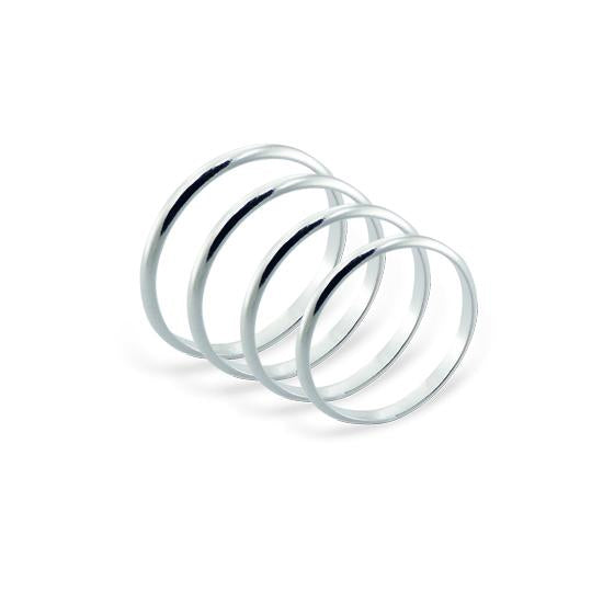 Sterling Silver 2mm Dainty Ring
