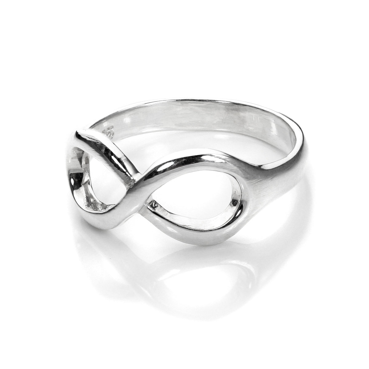 Sterling Silver Infinity Ring | TheCharmWorks