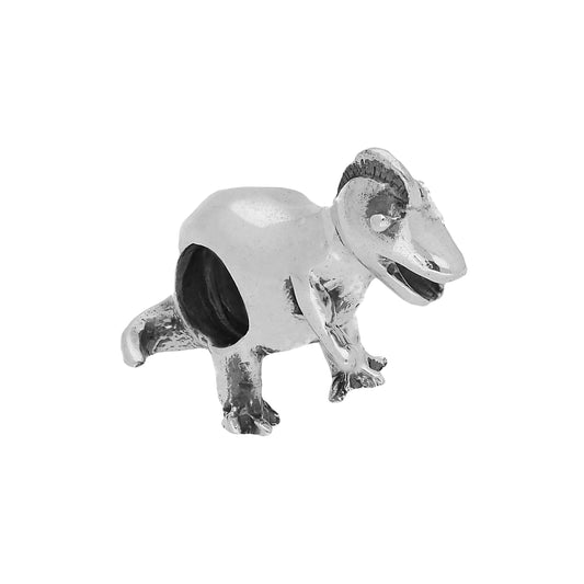Sterling Silver Baby Dinosaur Bead Charm