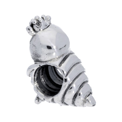 Sterling Silver King Caterpillar Bead Charm