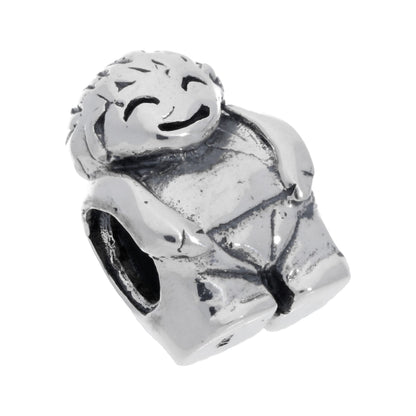 Sterling Silver Man Bead Charm