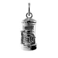 Sterling Silver Post Box Charm