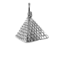 Sterling Silver Egyptian Pyramid Charm