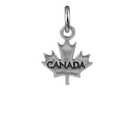 Sterling Silver Maple Leaf Charm