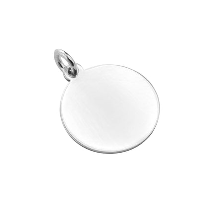 Personalised Sterling Silver Classic Biscuit Charm