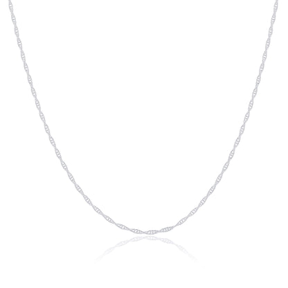 Sterling Silver Prince of Wales Chain