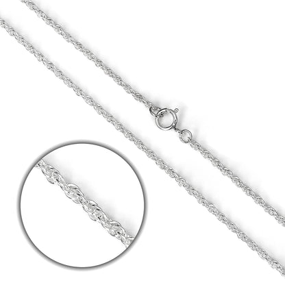 Sterling Silver Prince of Wales Chain