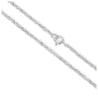 Sterling Silver Prince of Wales Chain 16 - 22 Inches