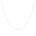 Sterling Silver Diamond Cut Curb Chain
