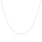 Sterling Silver Diamond Cut Curb Chain