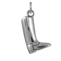 Sterling Silver Riding Boot Charm