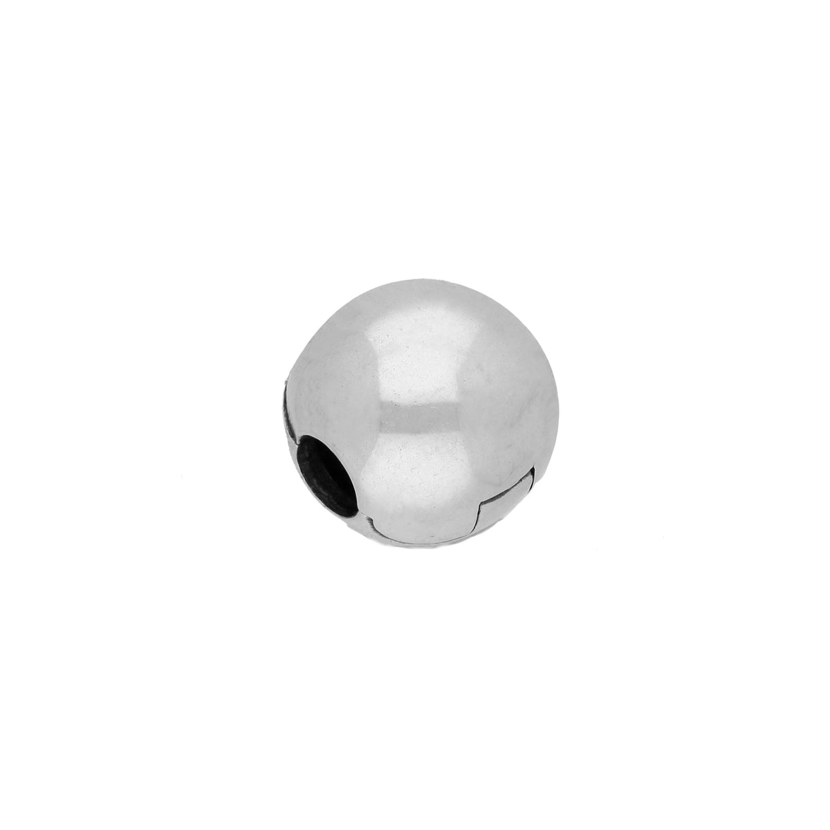 Sterling Silver Round Bead Charm
