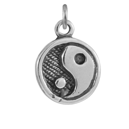 Sterling Silver Yin Yang Charm