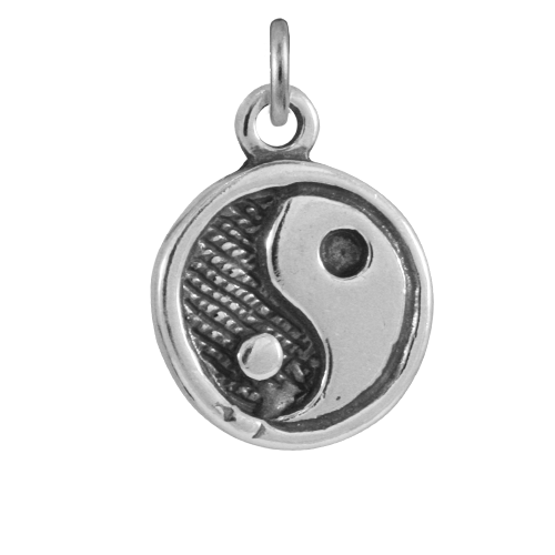 Sterling Silver Yin Yang Charm