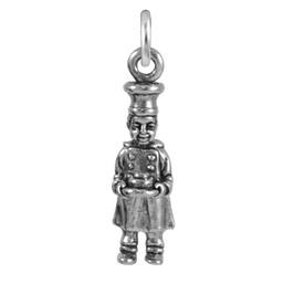 Sterling Silver Chef Charm