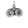 Sterling Silver Contact Lens Case Charm