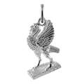 Sterling Silver Liver Bird charm