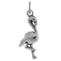 Sterling Silver Flamingo Charm