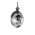 Sterling Silver Police Hat Charm