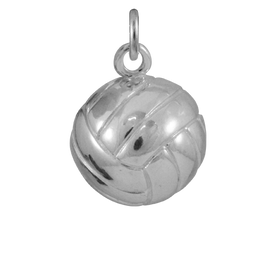 Sterling Silver Volleyball Charm