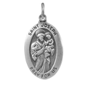 Sterling Silver Saint Joseph Charm
