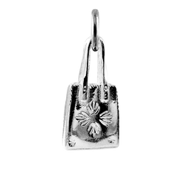 Sterling Silver Tote Bag Charm