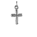 Sterling Silver Tiny Cross Charm