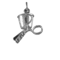 Sterling Silver Scissors and Thimble Charm