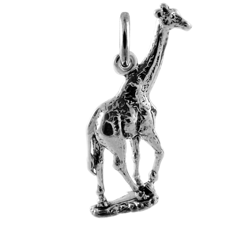 Sterling Silver Giraffe Charm