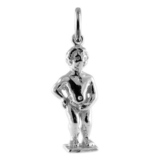 Sterling Silver Manneken Pis Charm