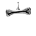 Sterling Silver Dog Bone Charm