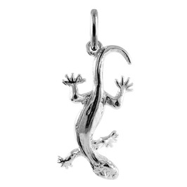Sterling Silver Lizard Charm